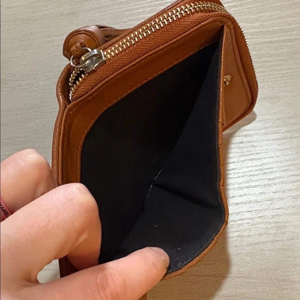 See By Chloe Tan Leather Wallet‎